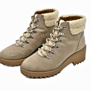 Universal Thread Boots Women's Leah Sherpa Hiker Ankle Size 7.5